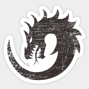 Ouroboros Vintage Sticker